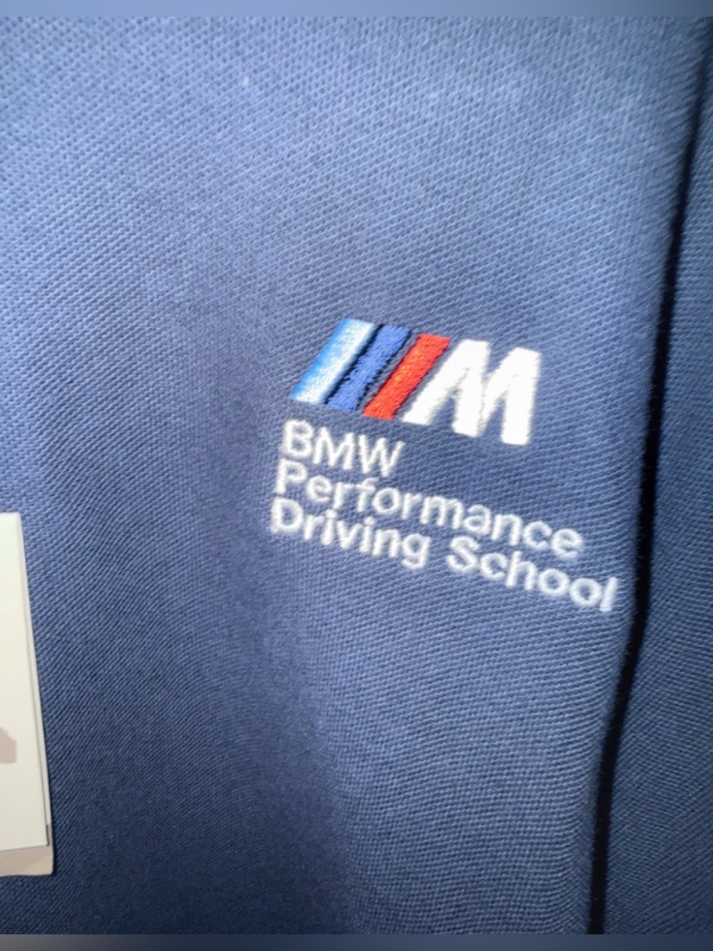 NWT- XL Preppy BMW M Performance Dark Blue Men's Polo golf  Shirt